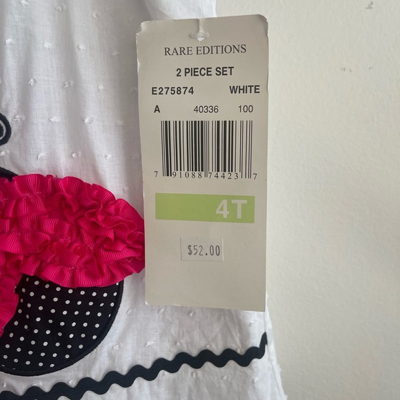 Rare Editions White and Pink Ladybug Set - Picture 2 of 5